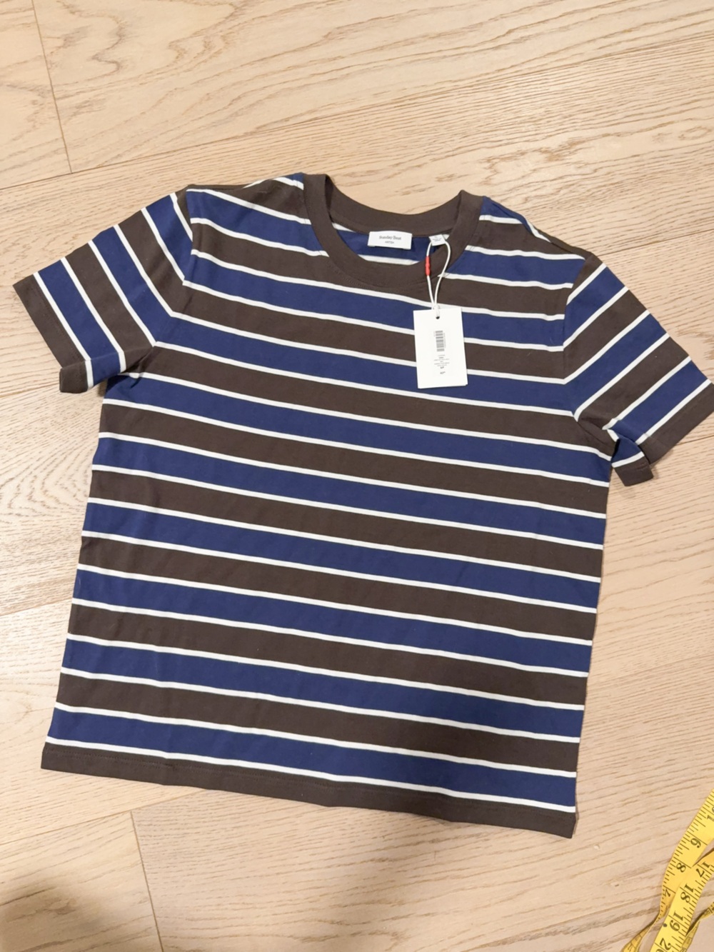 NWT 133099 Aritzia Emma hrbr nvy rch mch S